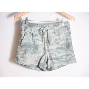 Athleta Gray Knit Shorts Womens Small Petite Shorts Coastal Beach Activewear